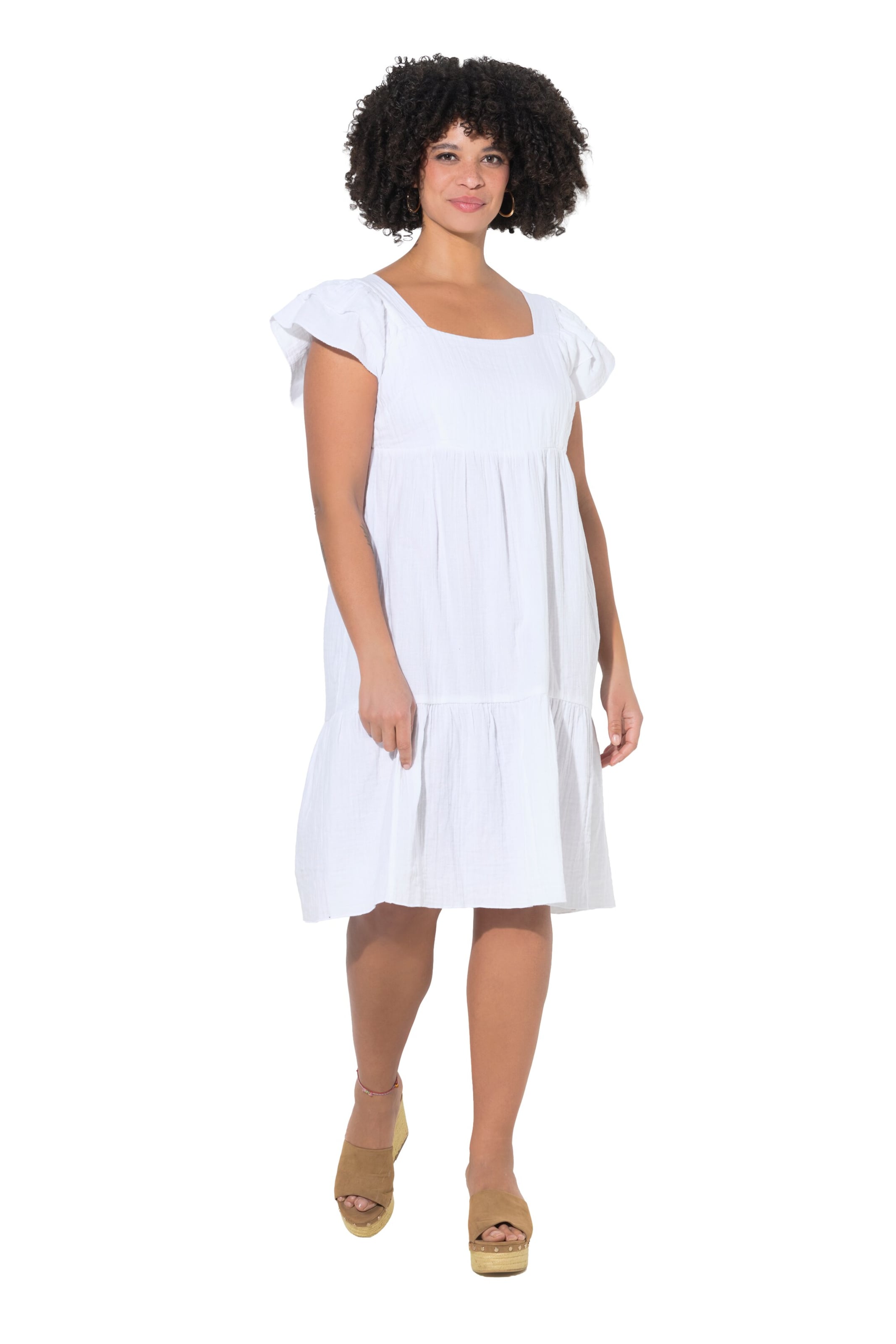 Angel of Style Dress in White: front