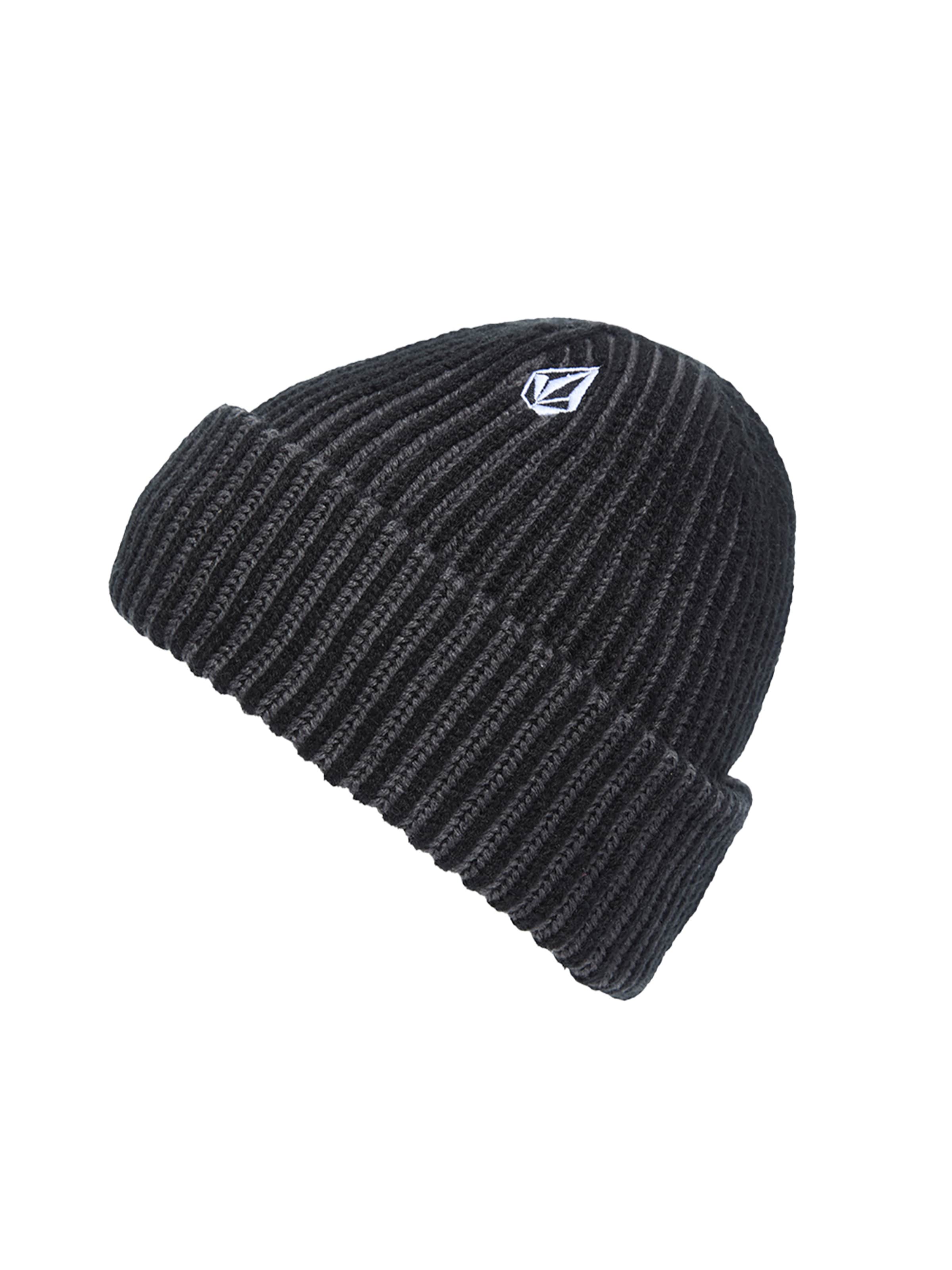 Volcom Beanie 'Full Stone Cuff' in Grey: front