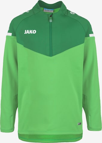 Sweat de sport JAKO en vert : devant