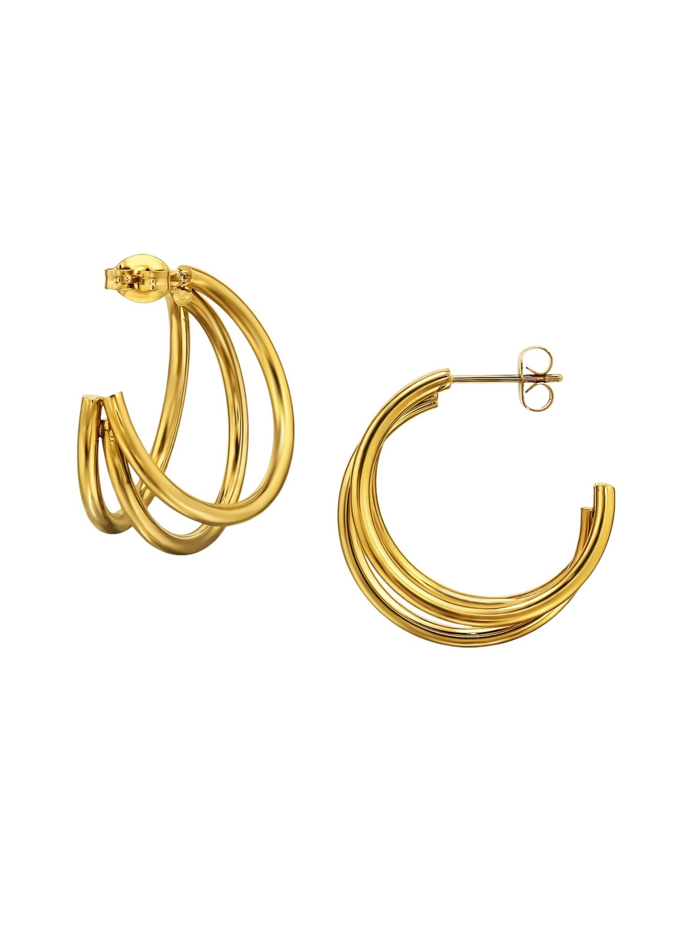Maxte Earrings in Gold