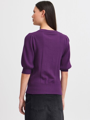 ICHI - Pullover 'Boston' em roxo