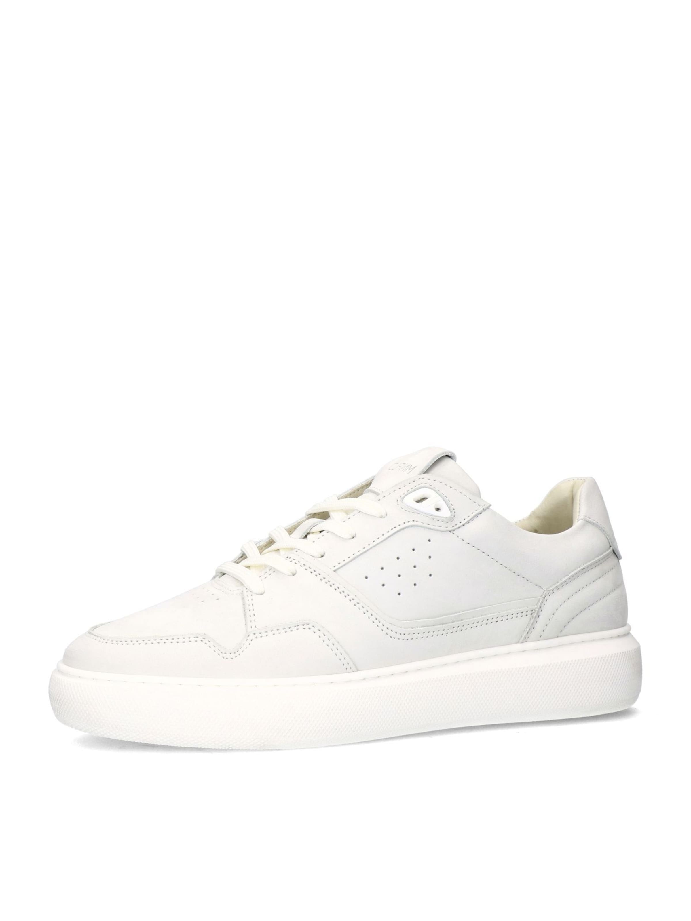 MANFIELD Sneakers in White: front
