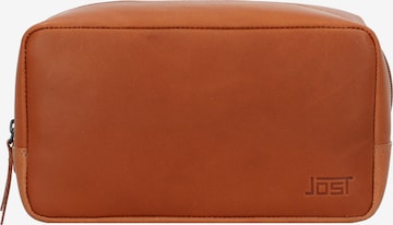 JOST Cosmetic Bag in Brown: front