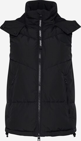 Oxmo Vest in Black: front