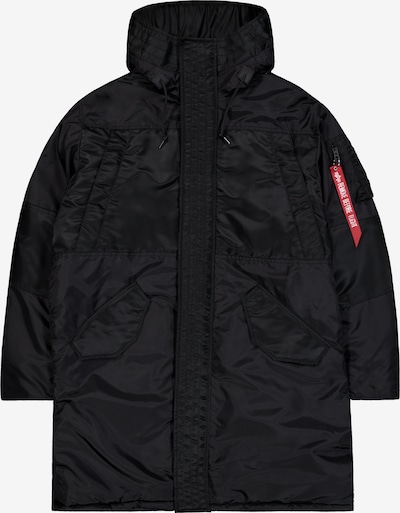 ALPHA INDUSTRIES Välikausiparka värissä punainen / musta / valkoinen, Tuotenäkymä
