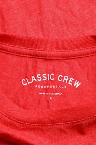 AÉROPOSTALE Shirt L in Rot