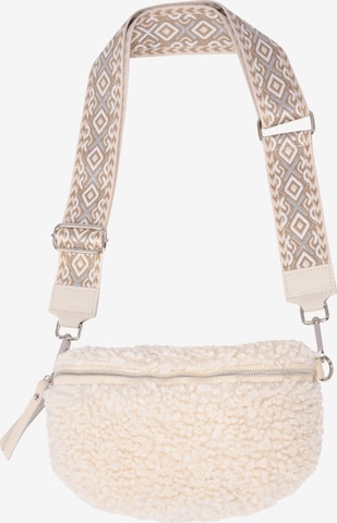 Seasons of April Umhängetasche 'Curly' in Beige: Vorderseite