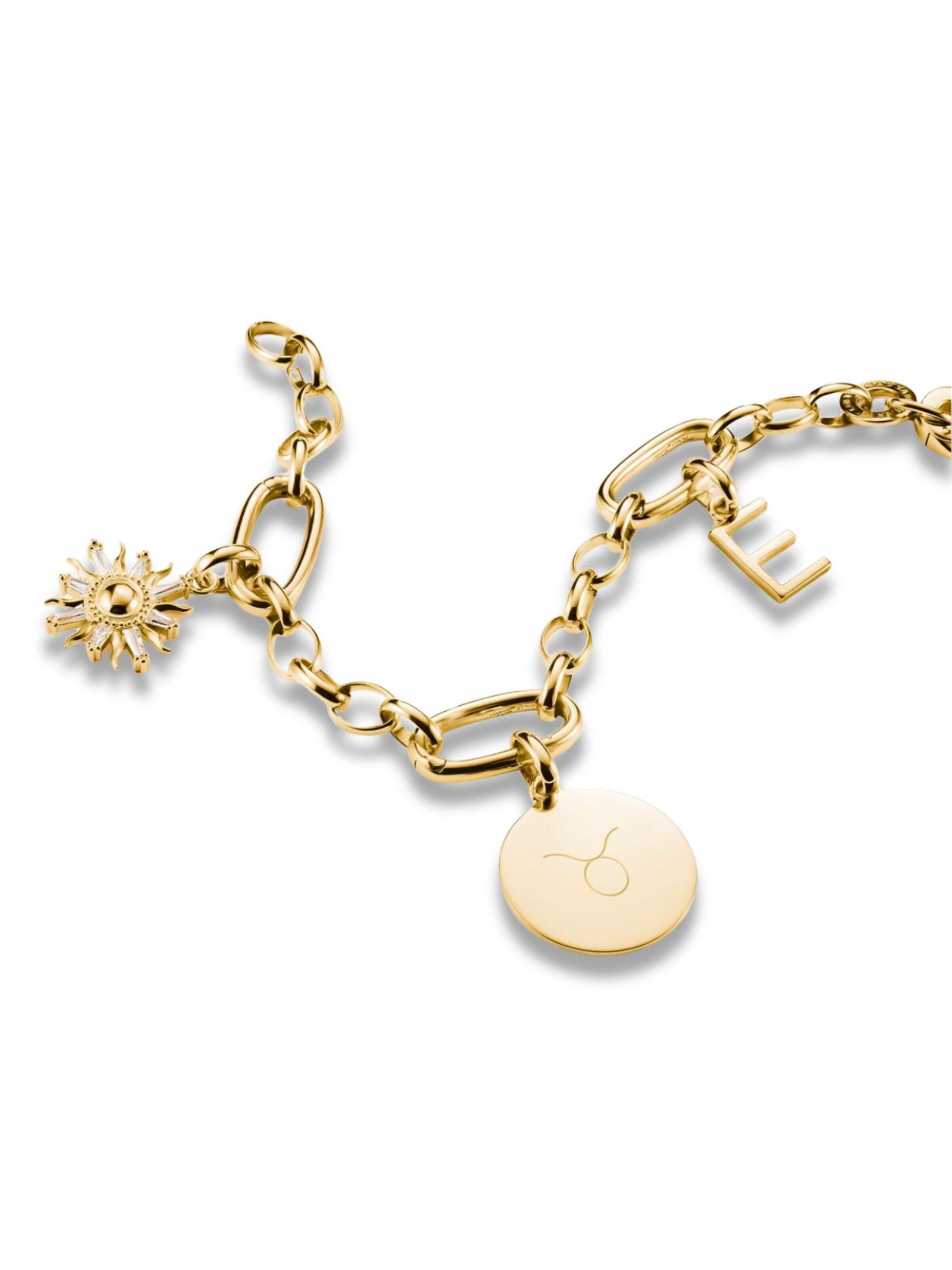 Pendentif 'Charm-Anhänger große Münze Connect vergoldet' Thomas Sabo en or