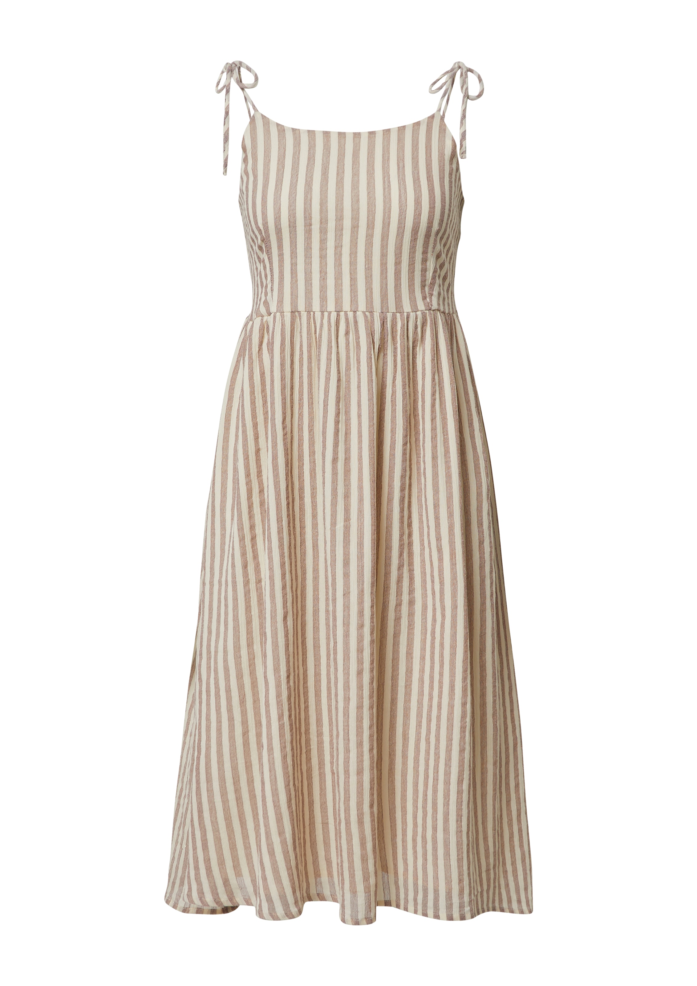 QS Сарафан в Бежевый: спереди