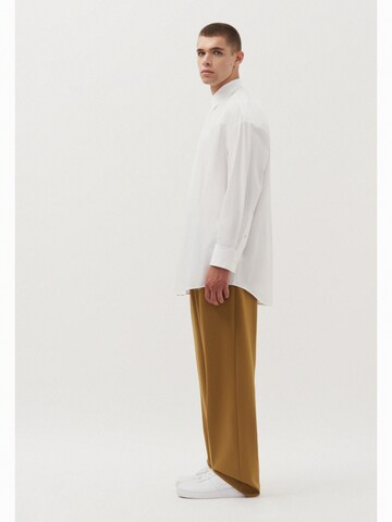 Studio Seidensticker Comfort fit Button Up Shirt 'Studio' in White