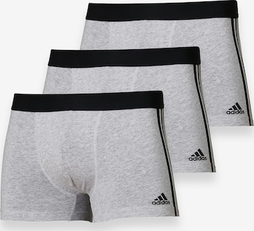 ADIDAS SPORTSWEAR Спортни боксерки в сиво: отпред