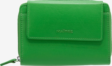 Maître Portemonnaie 'Bromley Diethilde' in Grün: Vorderseite