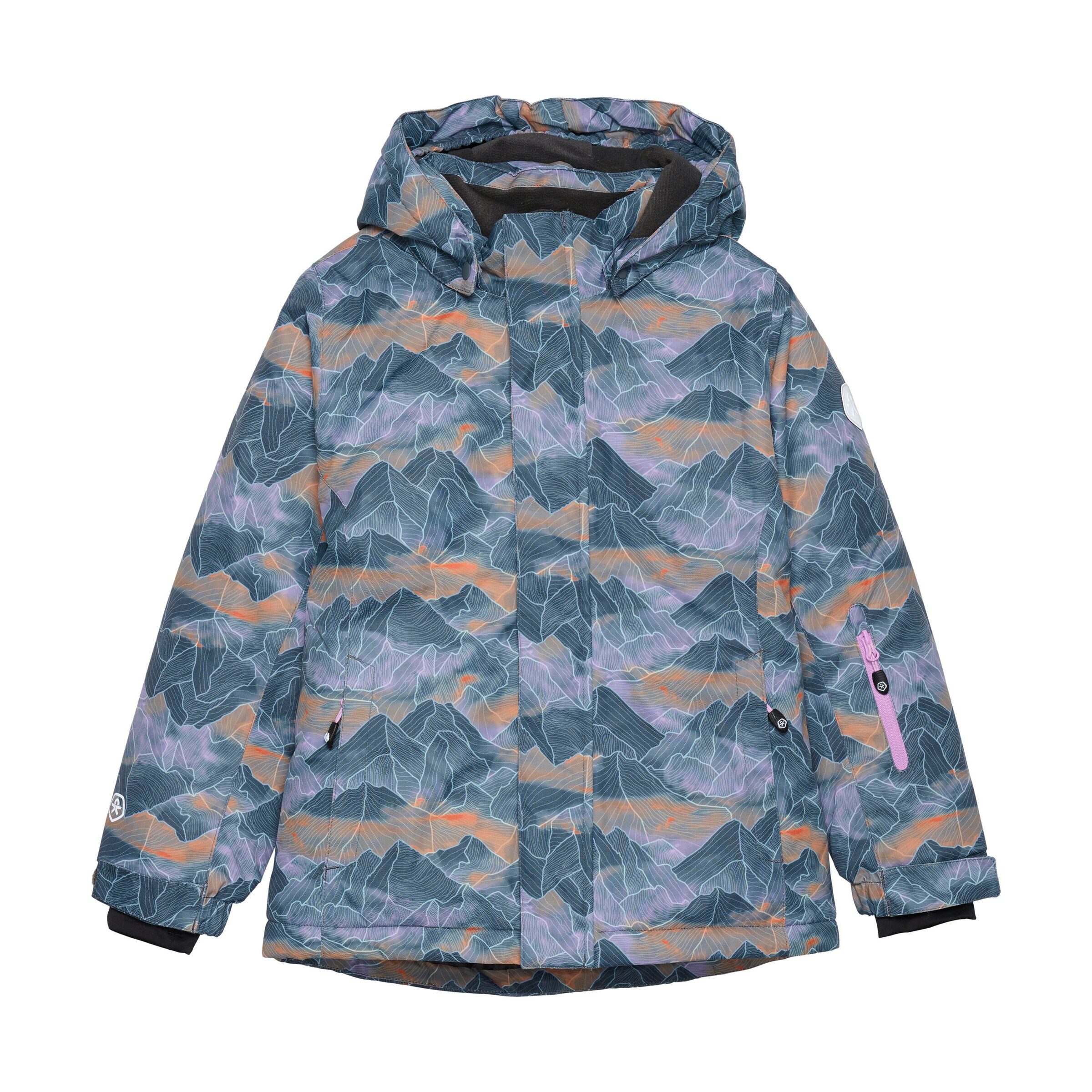 Veste de sport COLOR KIDS en bleu : devant
