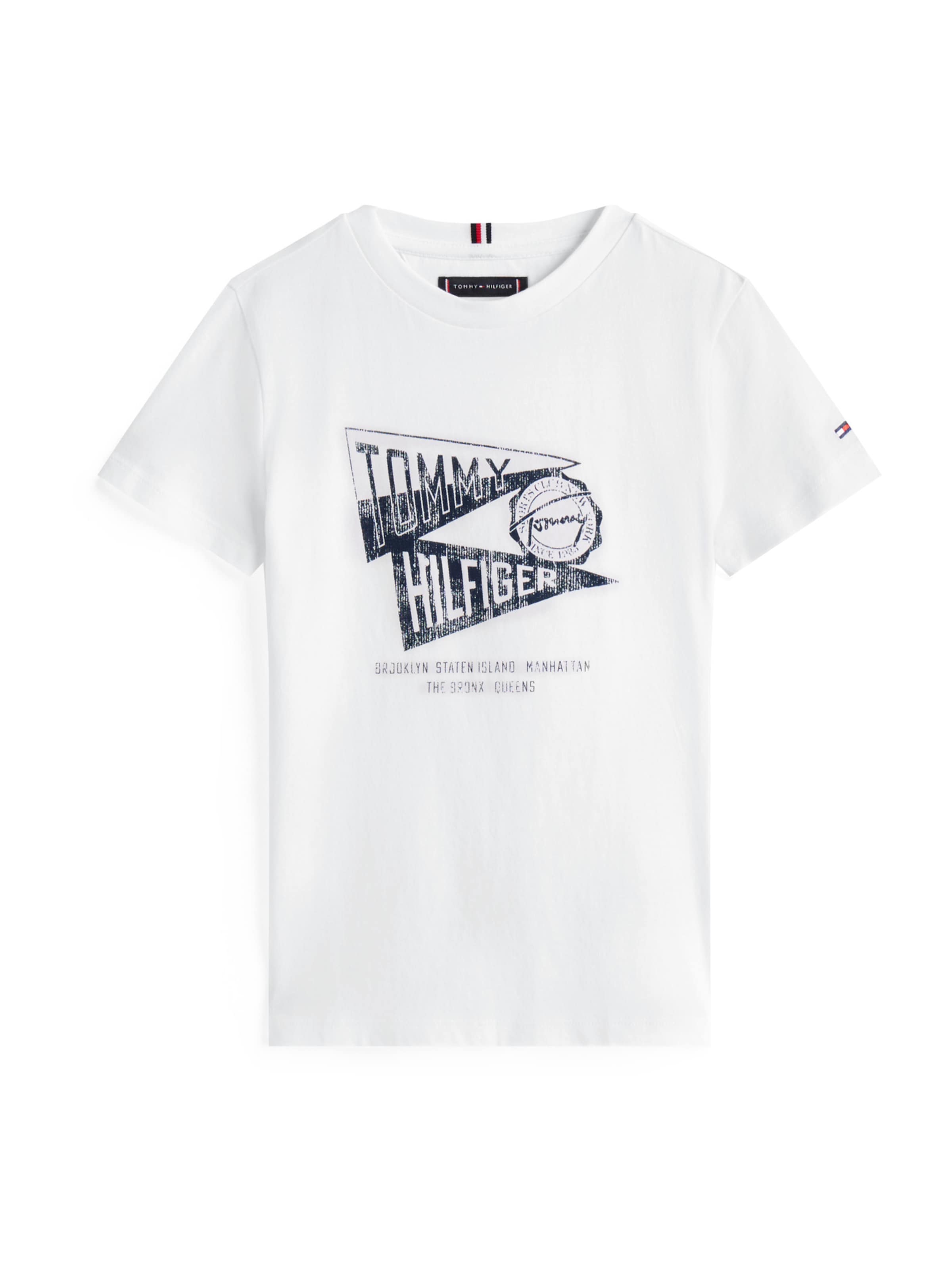 TOMMY HILFIGER T-Shirt in Weiß: Vorderseite