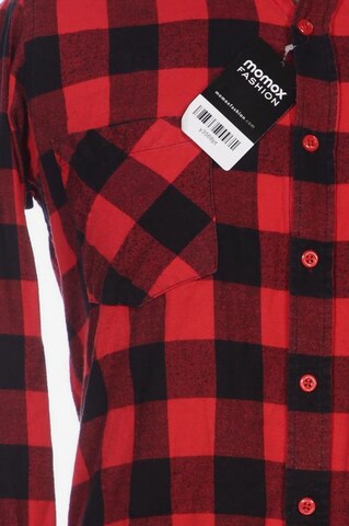 Urban Classics Button Up Shirt in S in Red