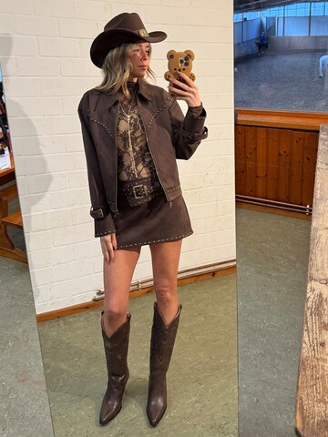 Hoermanseder Юбка в Коричневый