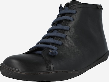 CAMPER Lace-Up Boots 'Peu Cami' in Black: front