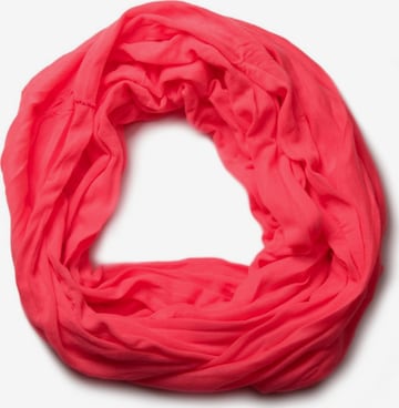 styleBREAKER Schlauchschal 'Jersey Loop in Crash Optik' in Rot: Vorderseite