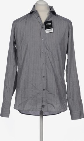 STRELLSON Button Up Shirt in L in Grey: front