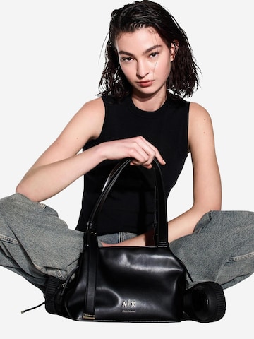 ARMANI EXCHANGE Schoudertas 'XW002604 AF19902' in Zwart