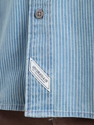 LEVI'S ® Tavaline suurus Triiksärk 'AUBURN WORKER', värv sinine