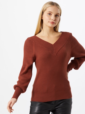 OBJECT Sweater 'Manja' in Brown: front