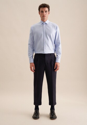 SEIDENSTICKER Regular fit Business shirt in Blue