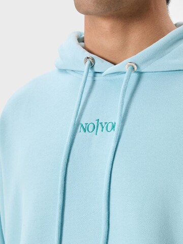 Ossy Homer Sweatshirt 'Baumwolle 450 GSM Oversize Hoodie – Kapuzenpullover' in Blue