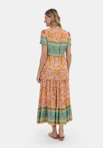 usha FESTIVAL Summer Dress in Orange