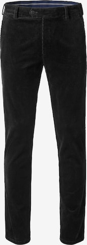MEYER Chino trousers in Black: front