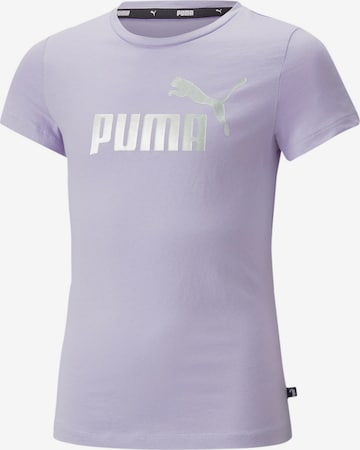 PUMA T-shirt i lila: framsida