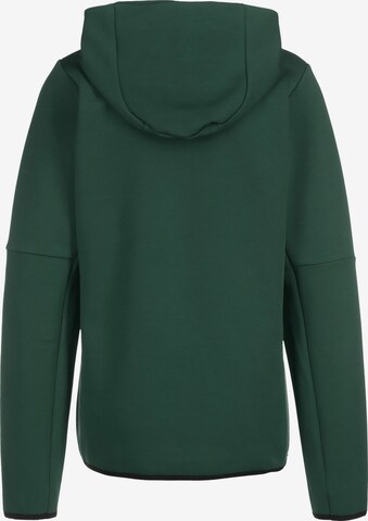 OUTFITTER Athletic Zip-Up Hoodie in Green