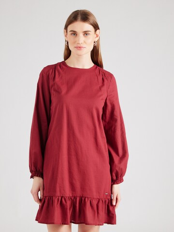 Pepe Jeans - Vestido 'DORA RO' en rojo: frente
