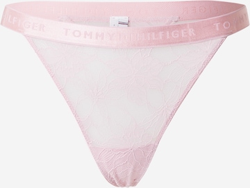 Tommy Hilfiger Underwear Стринги в Ярко-розовый: спереди