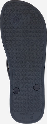 BOSS Black - Sandalias de dedo 'Tracy' en azul