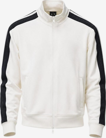 Veste de survêtement 'XM003144 AF13047' ARMANI EXCHANGE en blanc : devant