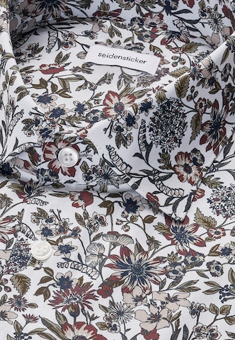 Coupe regular Chemise business SEIDENSTICKER en gris