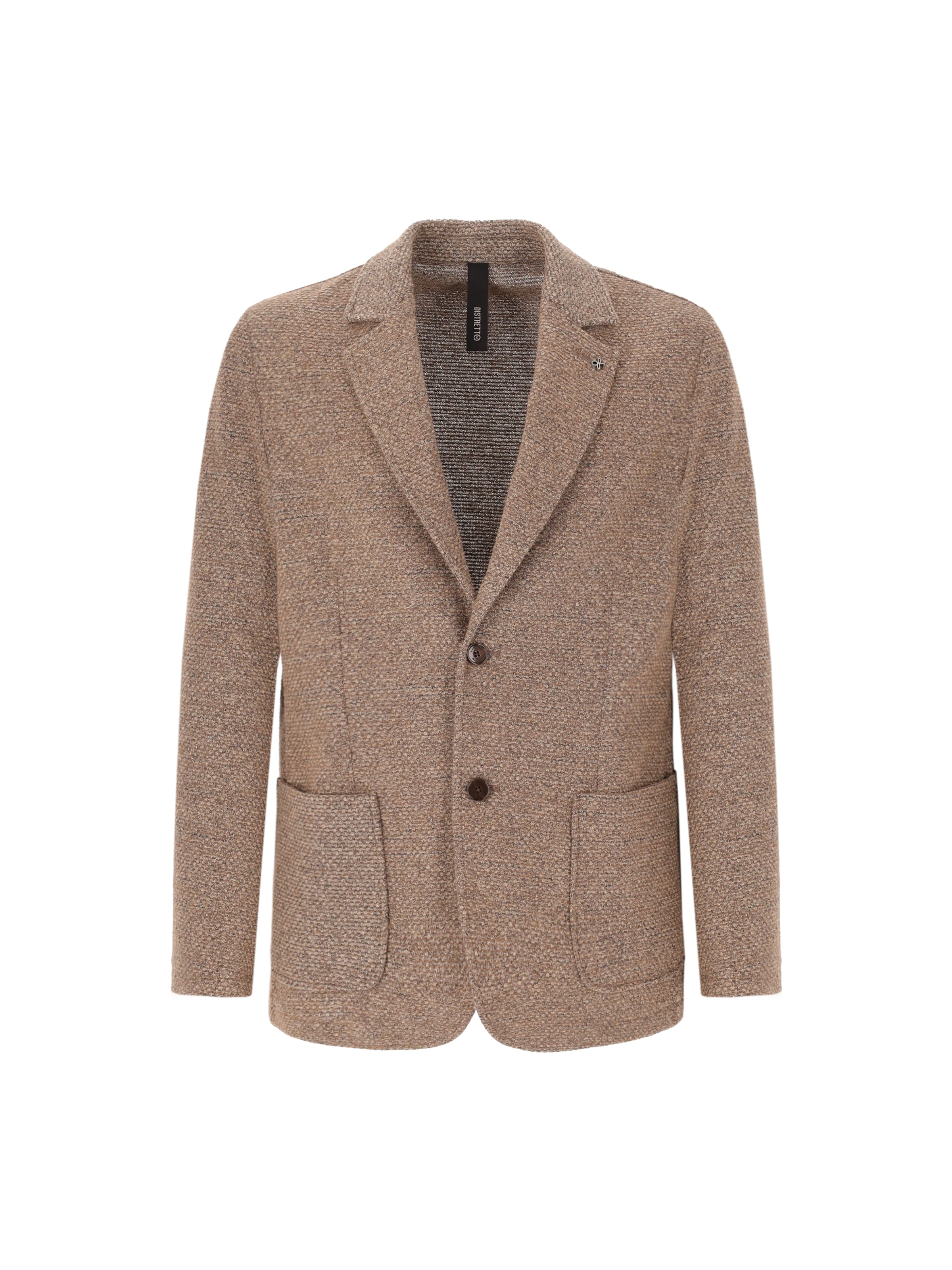 Regular fit Giacca da completo 'Pad' di Distretto12 in beige: frontale