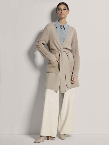 MADELEINE Gebreid vest in Wit
