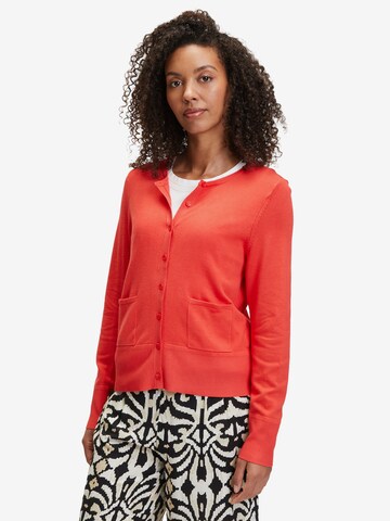 Betty Barclay Knit Cardigan in Red: front