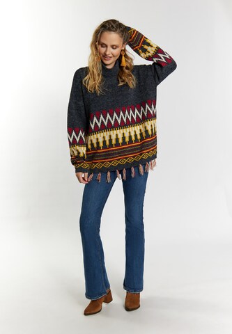 usha FESTIVAL Sweater in Blue