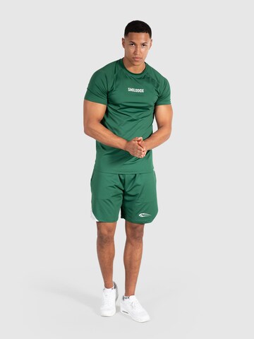 Smilodox Regular Sportshorts 'Maison' in Grün