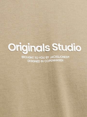 JACK & JONES Shirt 'JJVesterbro' in Beige