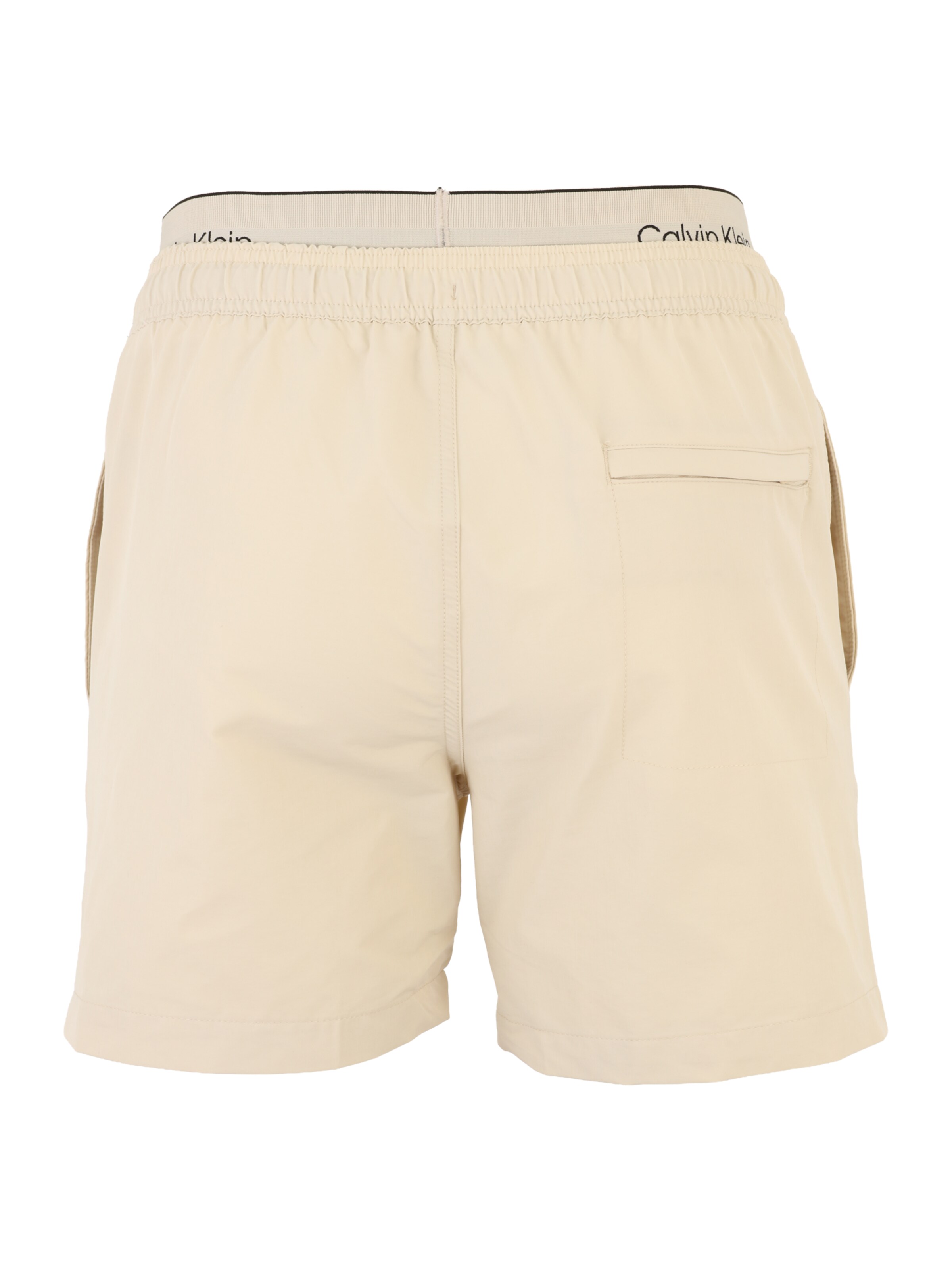 Calvin Klein Swimwear Kratke kopalne hlače | siva barva