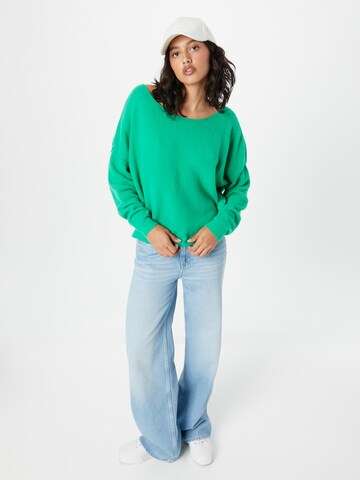 Pull-over 'DAMSVILLE' AMERICAN VINTAGE en vert