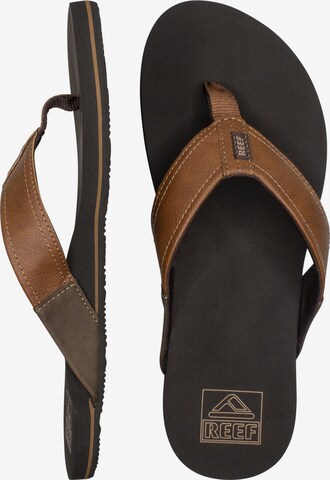 REEF T-Bar Sandals 'Newport' in Brown