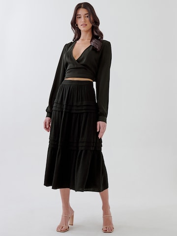 Tussah Skirt in Black