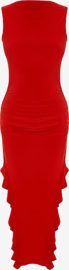 Kokteilinė suknelė iš Trendyol, spalva – raudona, Prekių apžvalga