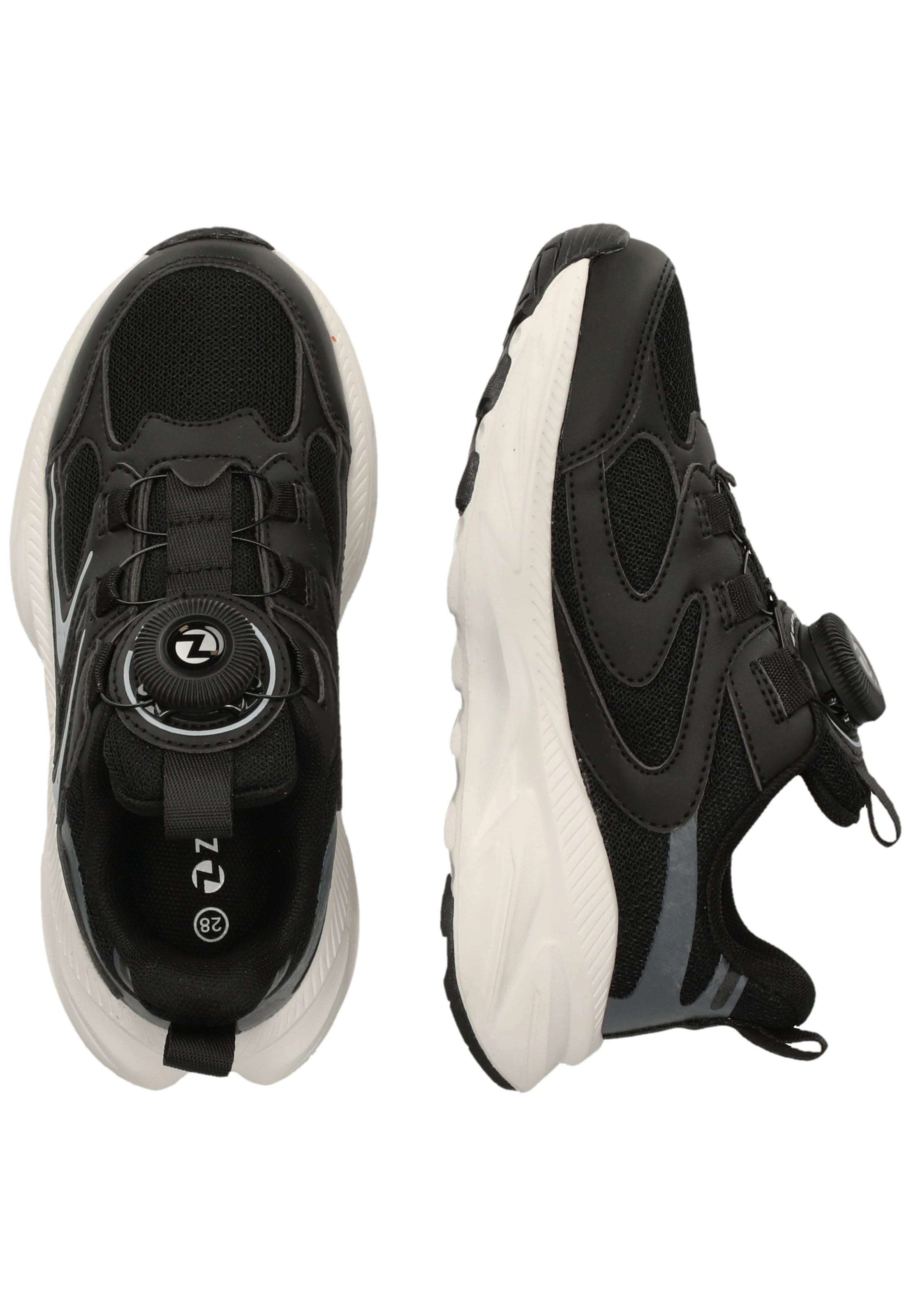 ZigZag Sneaker 'Sagunto' in Schwarz