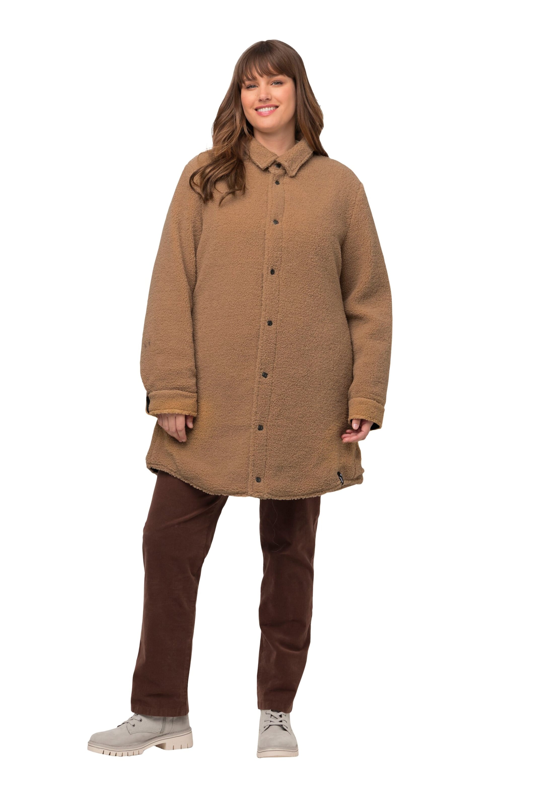 Ulla Popken Jacke in Braun